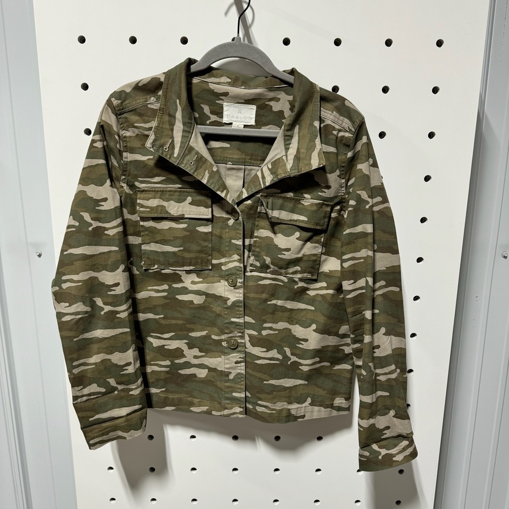 Caslon camo jacket size med